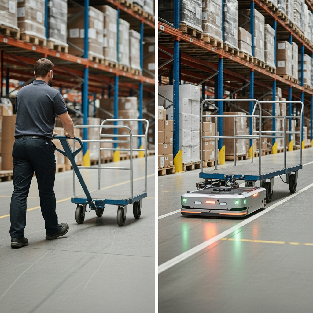 Industriële opslag en intern transport: de juiste industriële wielen kiezen