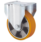 PU aluminium bokwiel  - 100mm - 250kg Kogellager