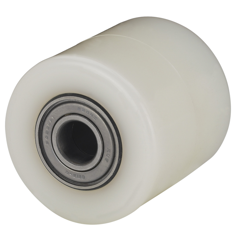 Nylon palletrol 82x100 - Asgatdiameter 25mm - Draagvermogen 950kg