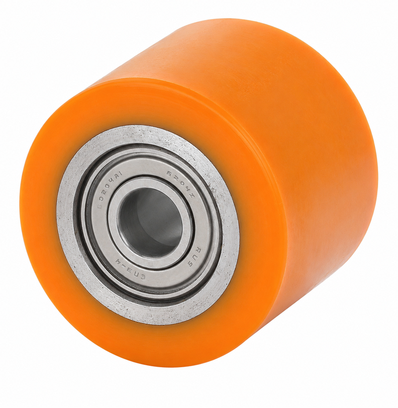 PU palletrol 85x80 - Asgatdiameter 25mm - Draagvermogen 800kg